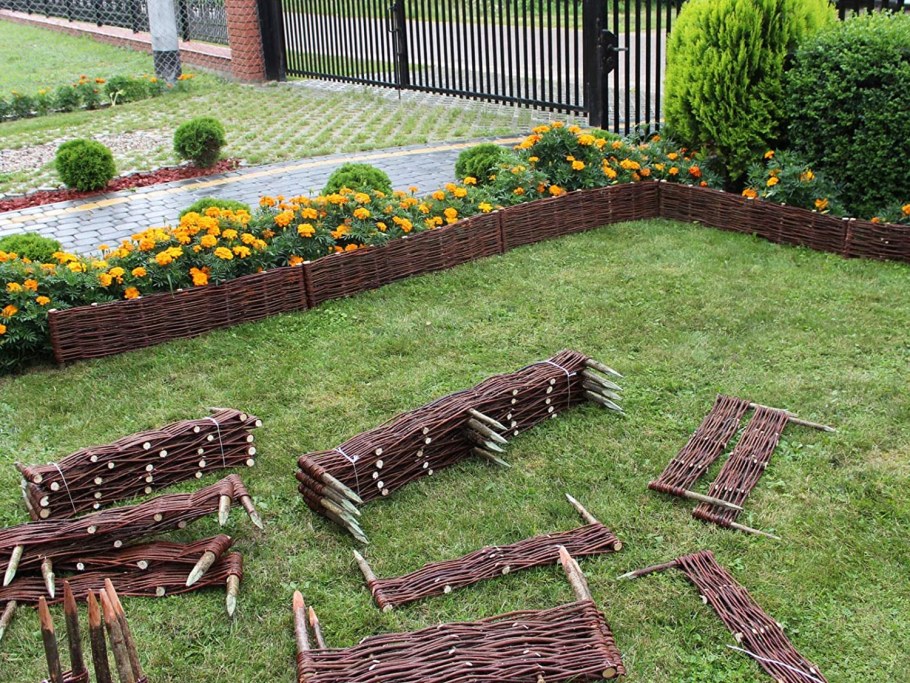Ограждения для грядок и клумб