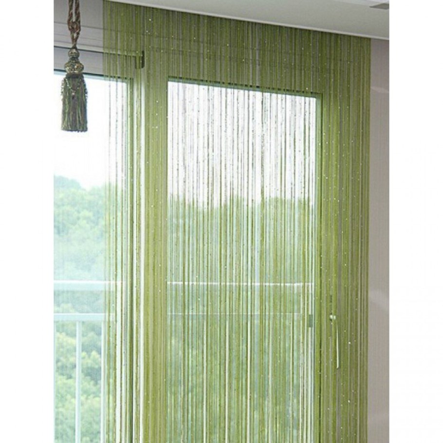 Нитяные шторы кисея