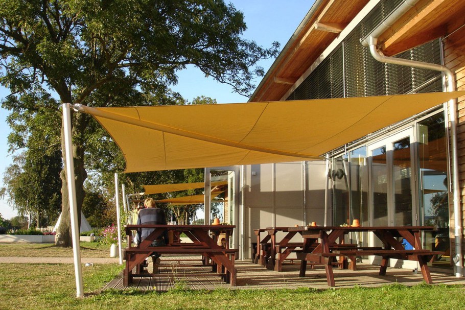 Тент Парус теневые навесы Парус