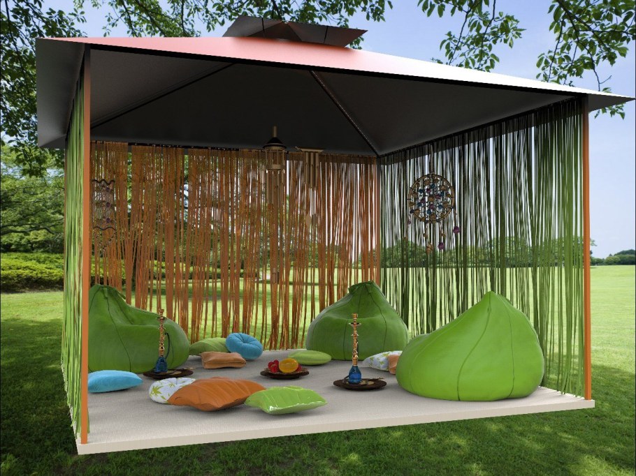 Шатер для детей на даче