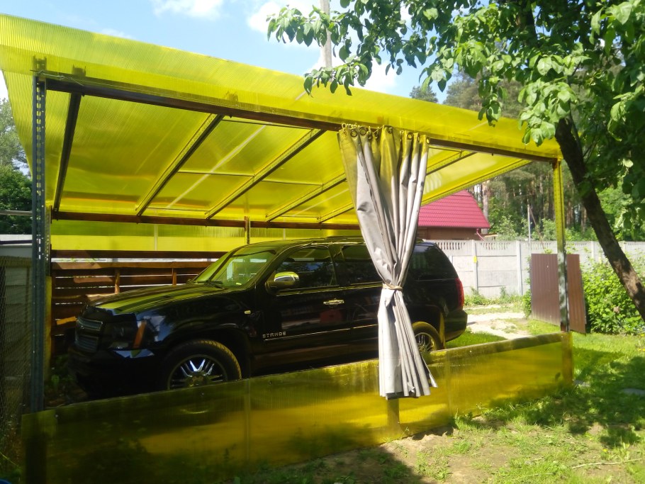 Навесы для автомобилей