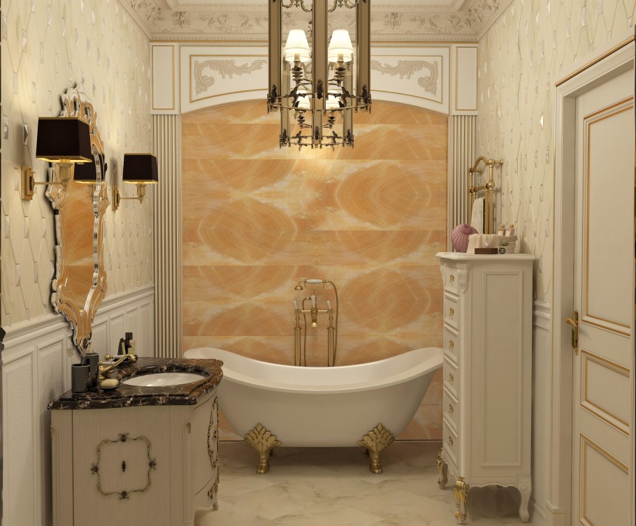 Ванная комната в стиле Ренессанс