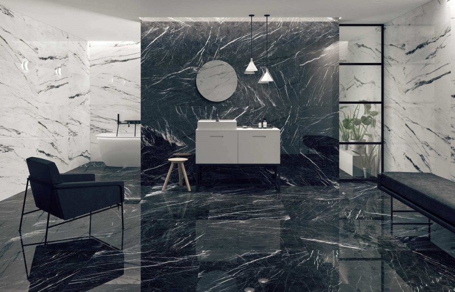 Плитка Museum Marquina Black 60 120