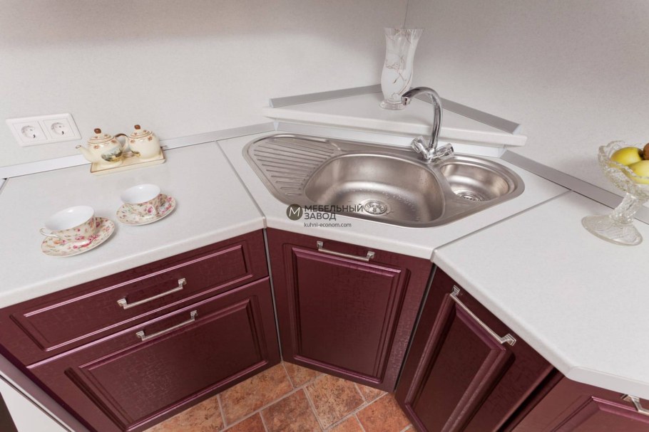 Столешница трапеция 850х850