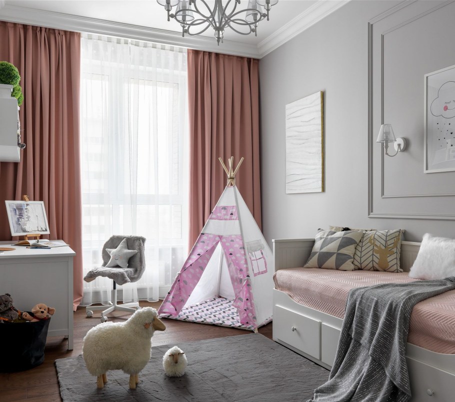 Стильные детские комнаты для девочек