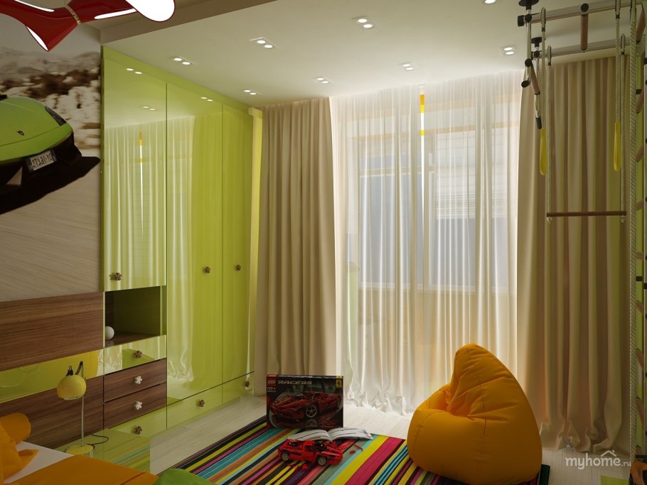 Шторы в детскую мальчику