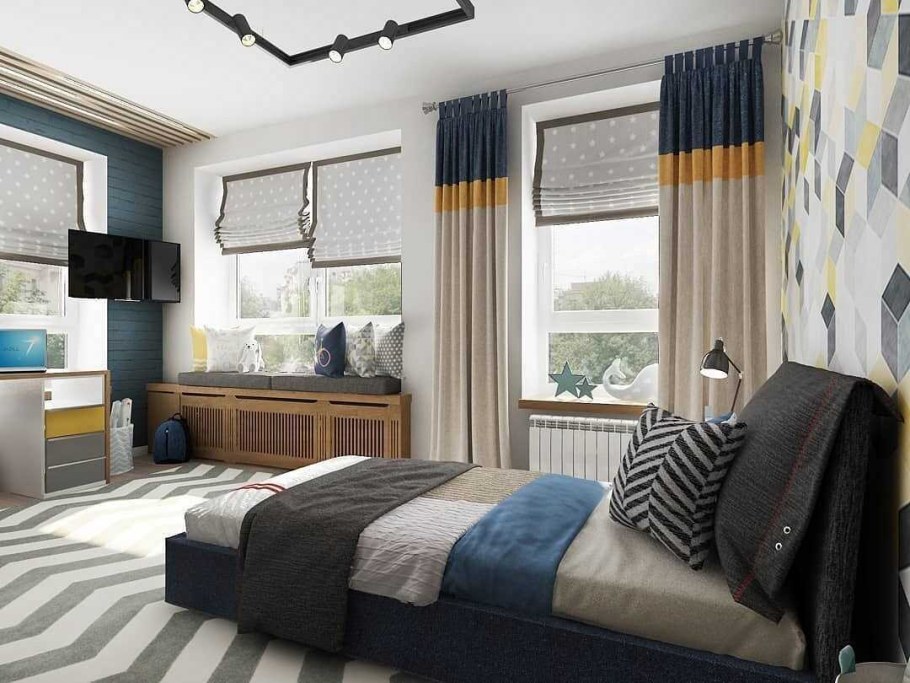 Шторы в подростковую комнату