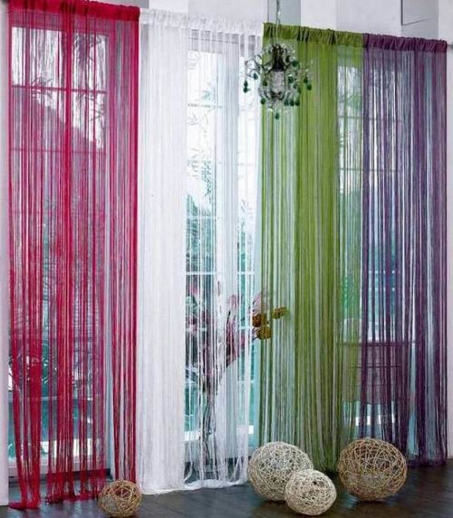 Ниточные шторы