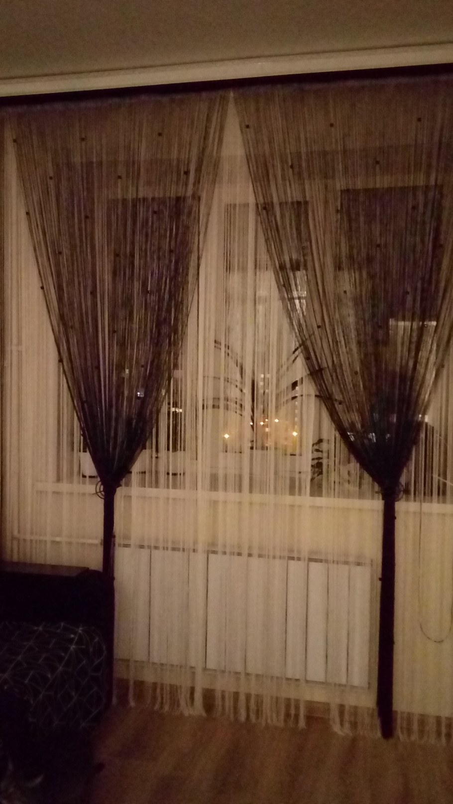 Веревочные шторы