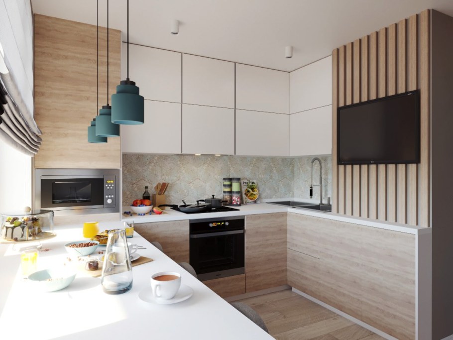 Стильная кухня в современном стиле