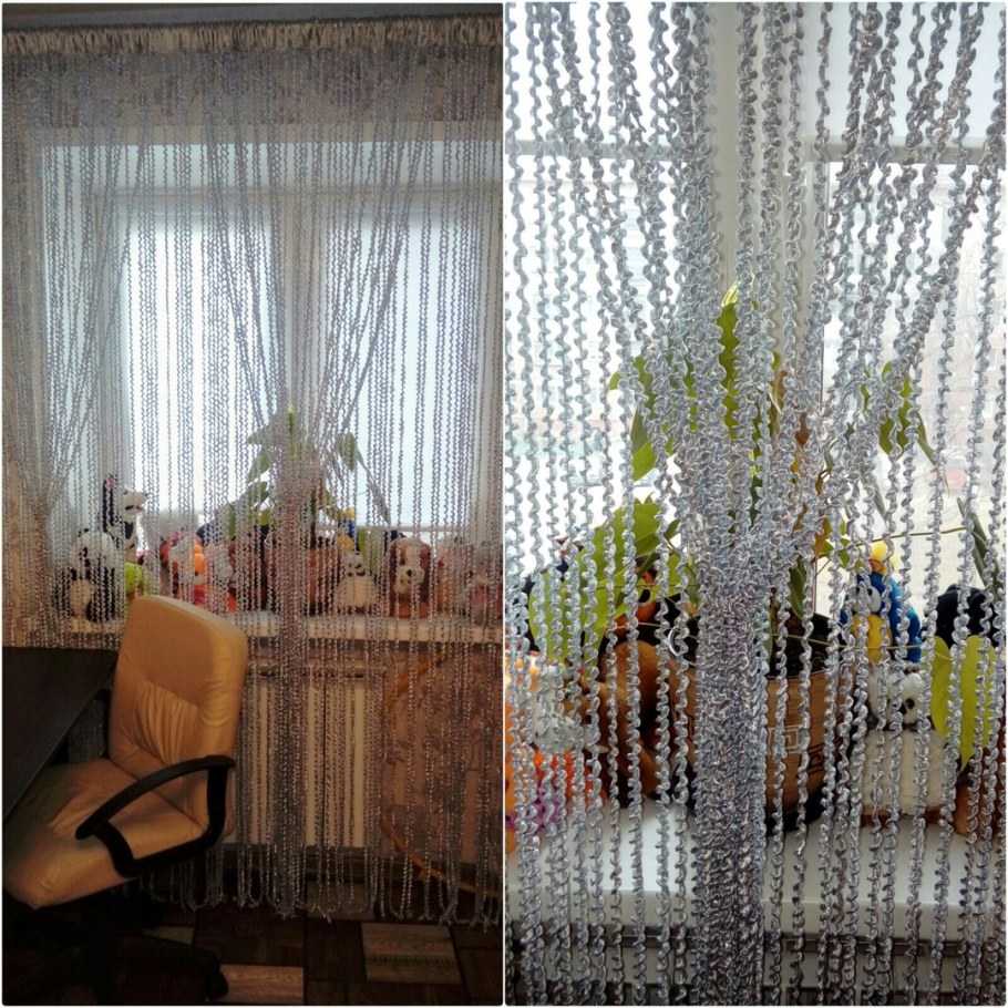 Шторы кисея спираль