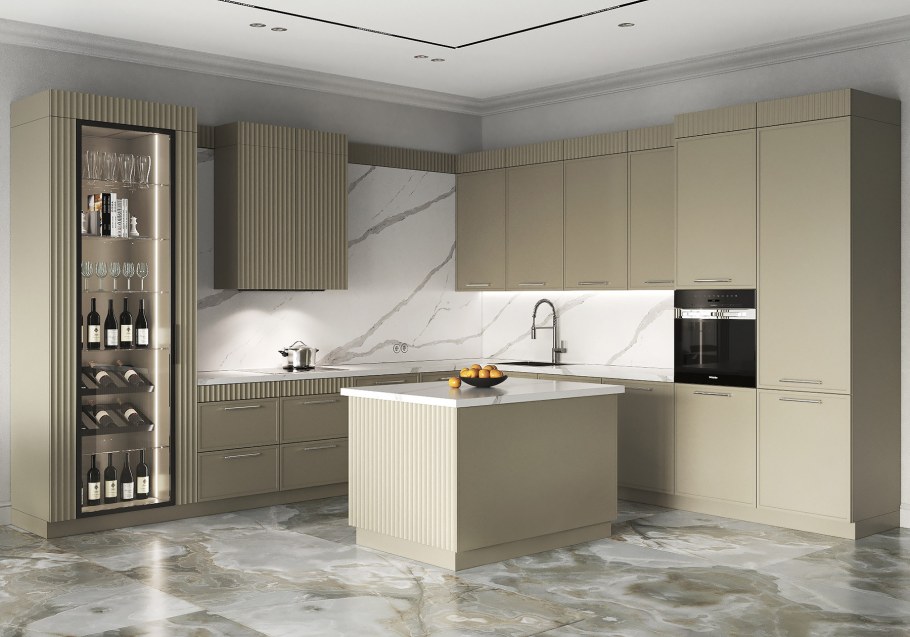 Дизайн кухонного гарнитура в современном стиле