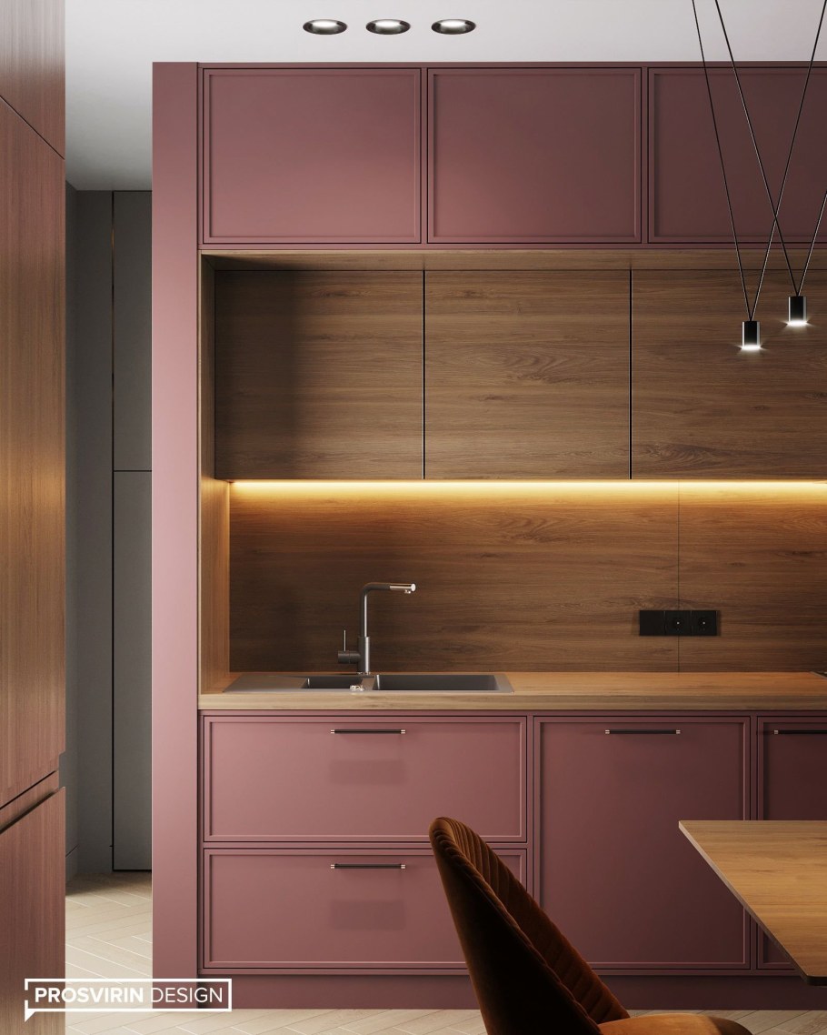 Стильный кухонный гарнитур