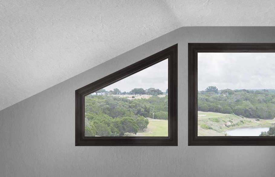 Трапециевидное окно 129х160х260