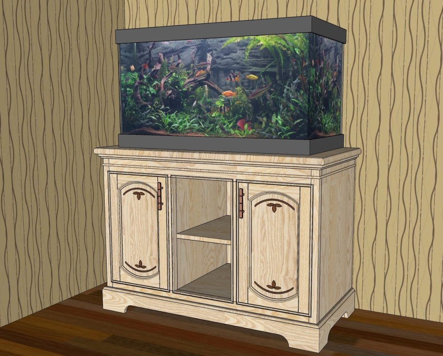 Усиленная тумба под аквариум