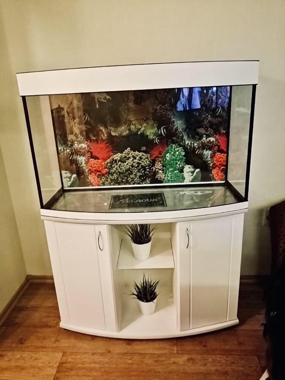 Аквариум панорамный 60л