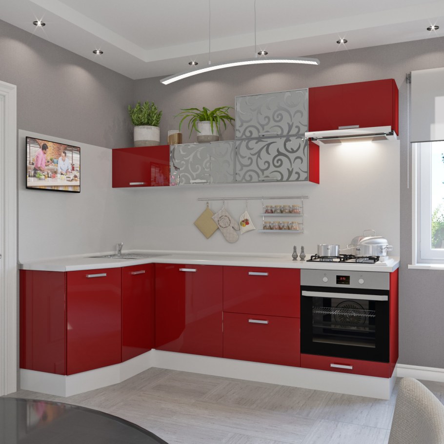 Угловые кухни Leroy Merlin