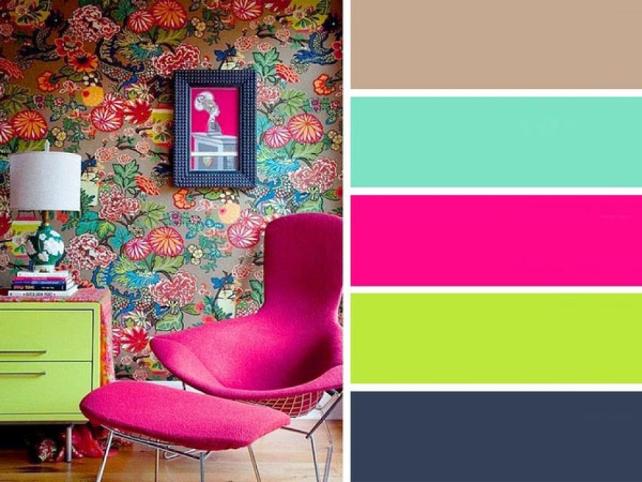 Идеальное сочетание цветов в интерьере