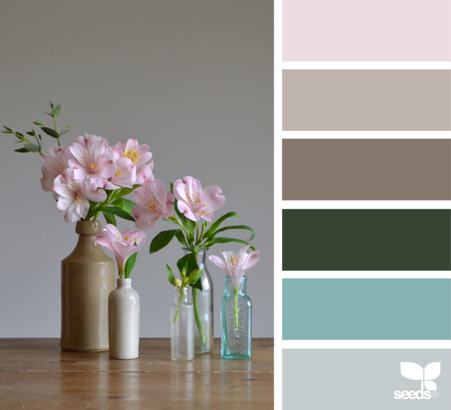 Гамма цветов для интерьера