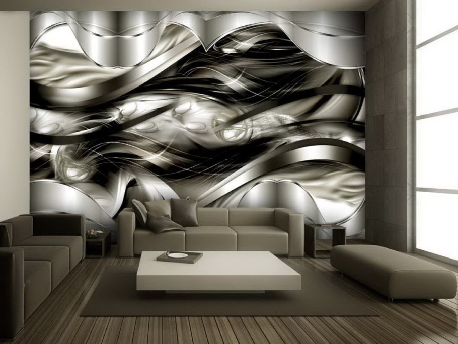 Фотообои 3d в интерьере