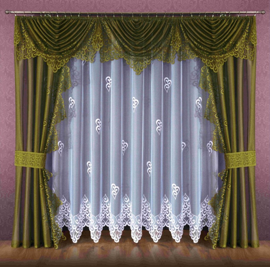 Занавески с ламбрекеном