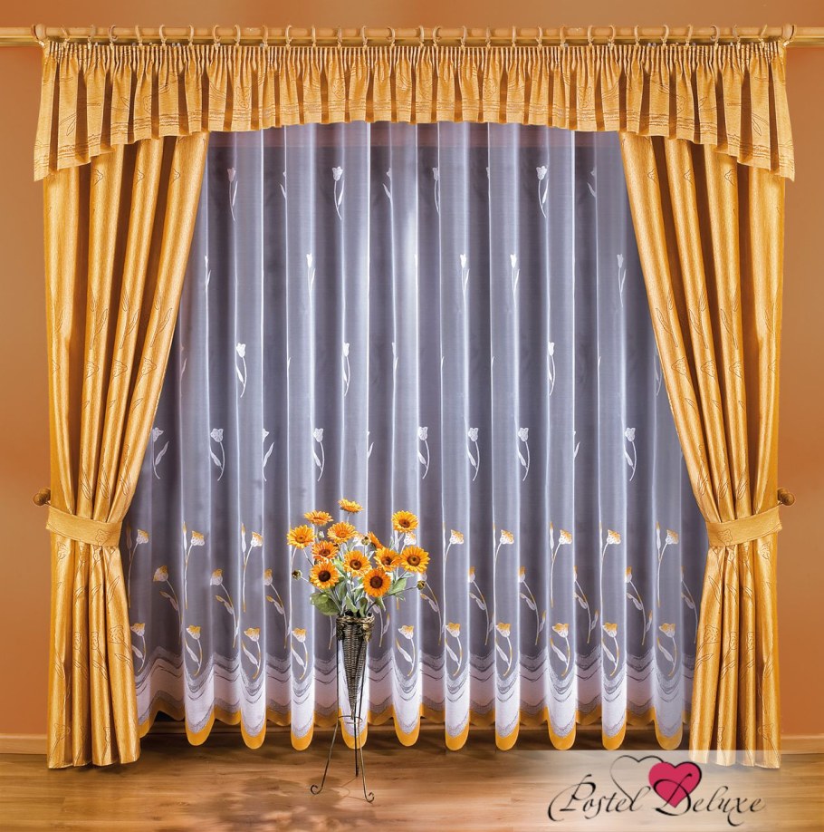 Тюли и шторы для зала