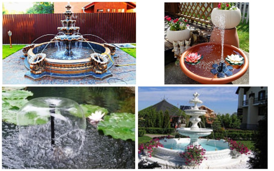 Фонтан своими руками на даче