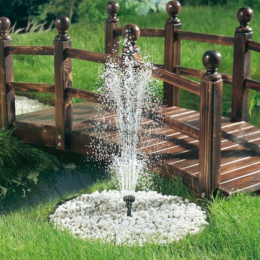 Сухой фонтан на даче