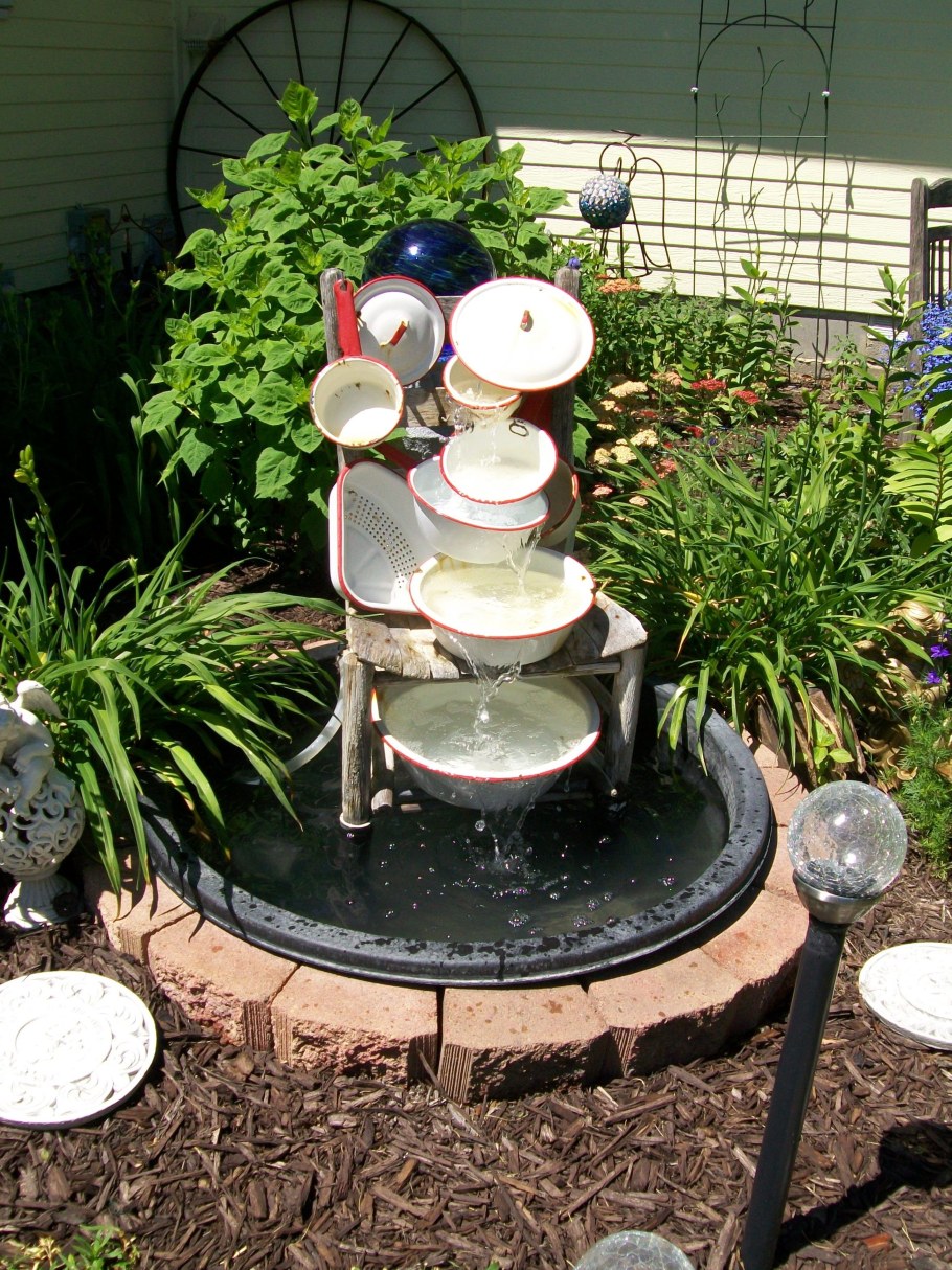 Фонтанчик на даче