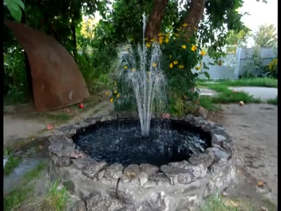 Фонтан для дачи