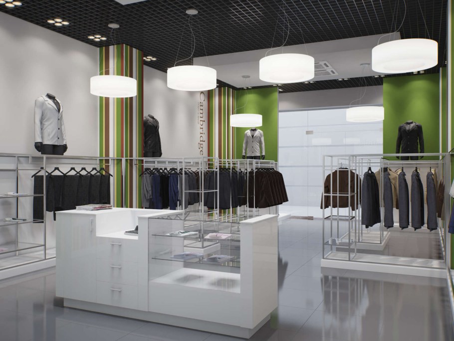 Дизайн интерьера магазина