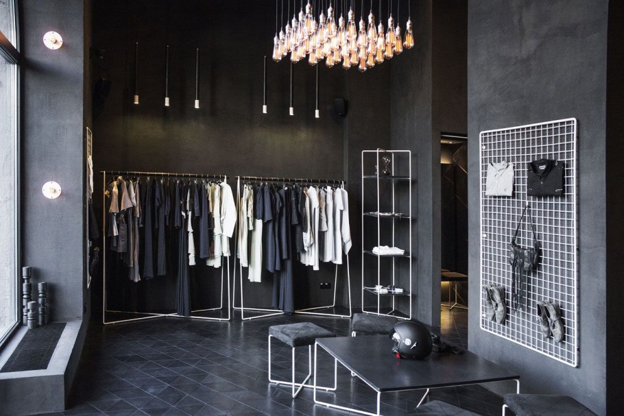 Бутик в стиле лофт