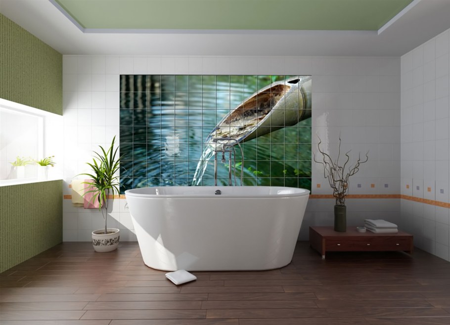 Фотоплитка водопад