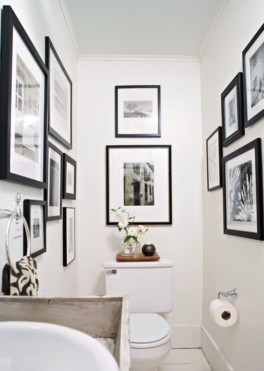 Интерьер туалетной комнаты