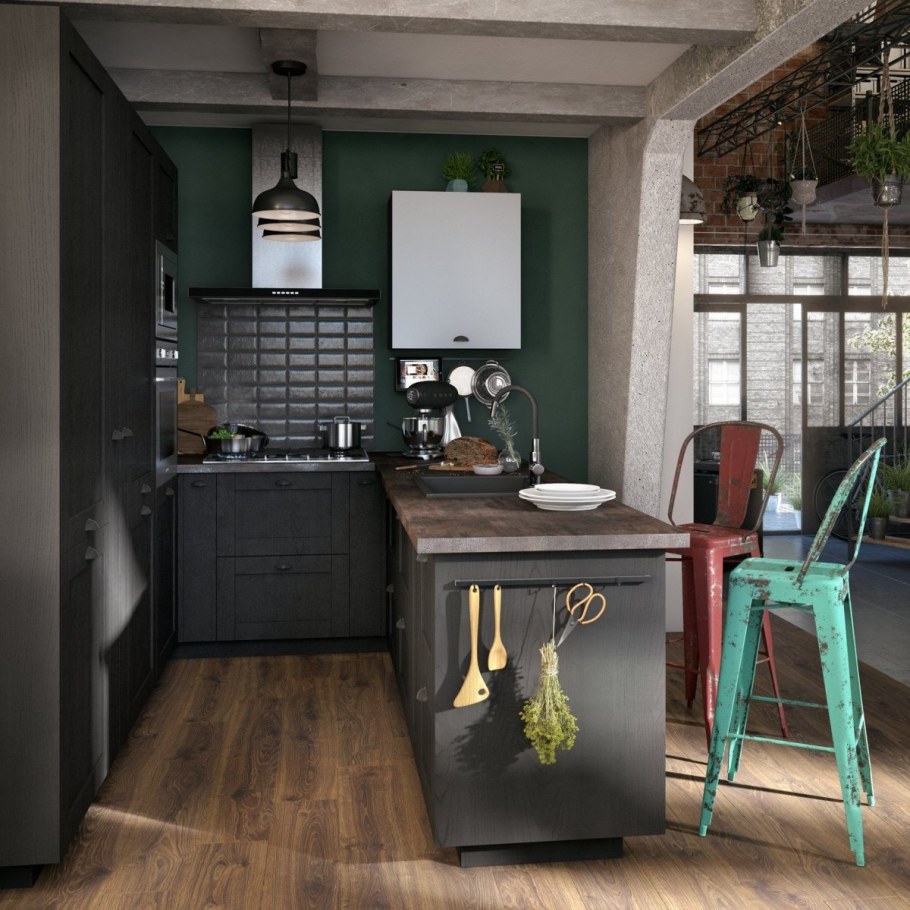 Кухня Леруа лофт