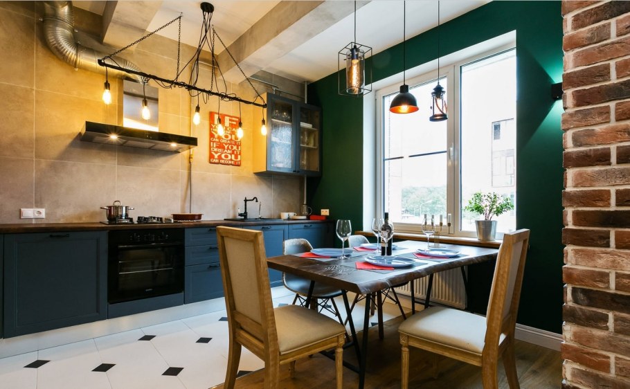 Кухни лофт в интерьере