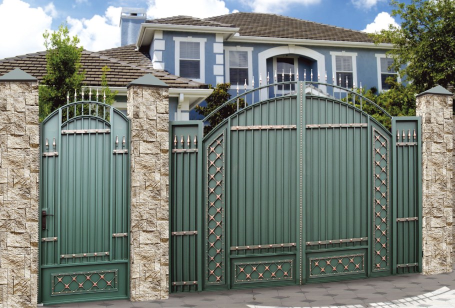 Кованые ворота Династия скл