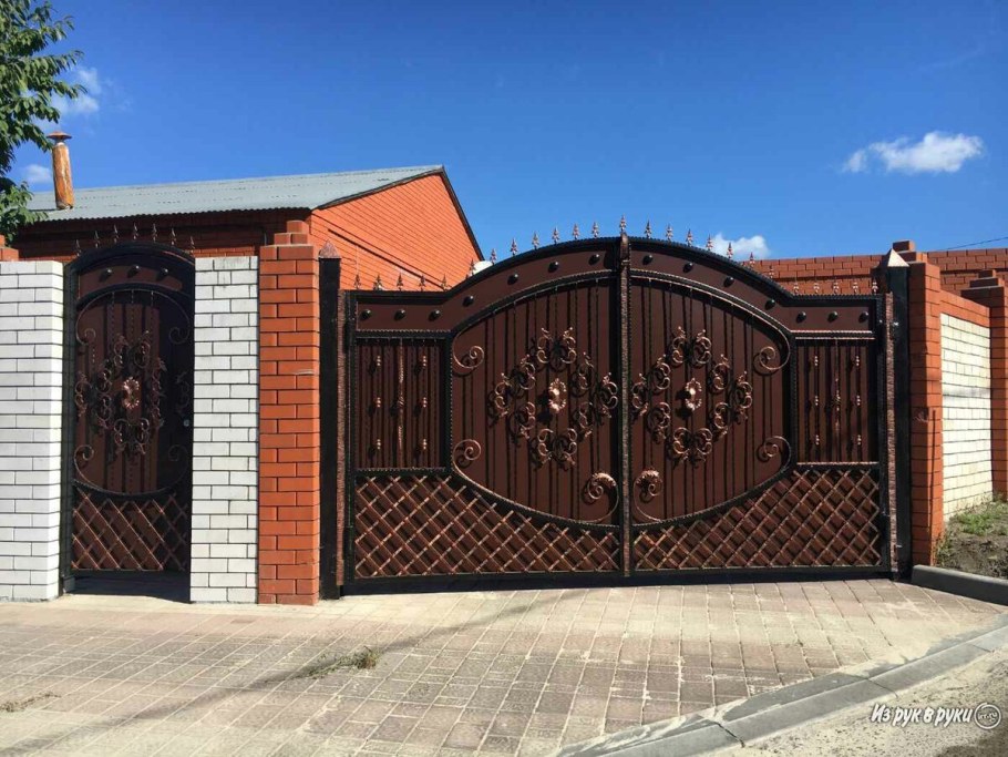 Красивые ворота
