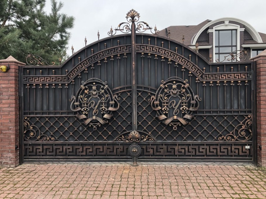 Кованые ворота Тамерлан