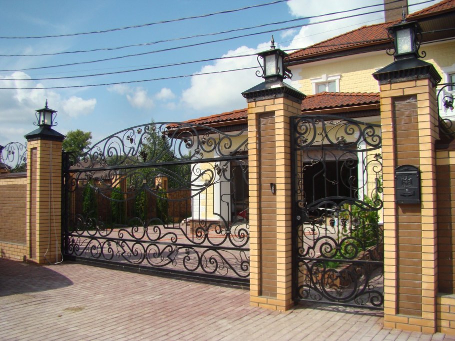 Кованый забор