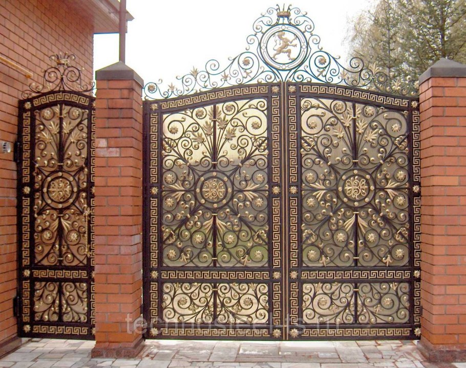 Красивые ворота