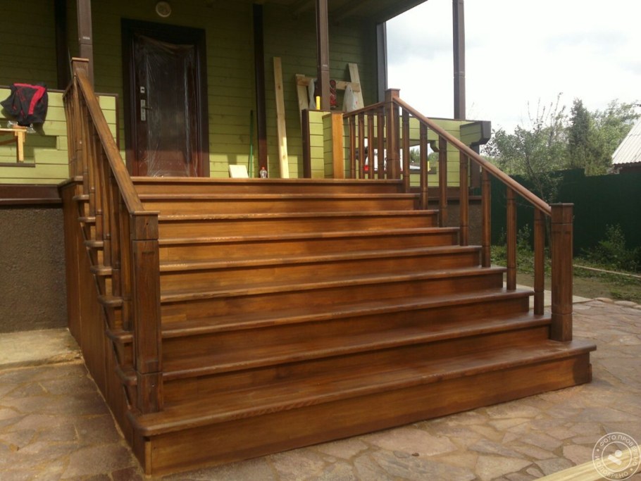 Лестница на террасу