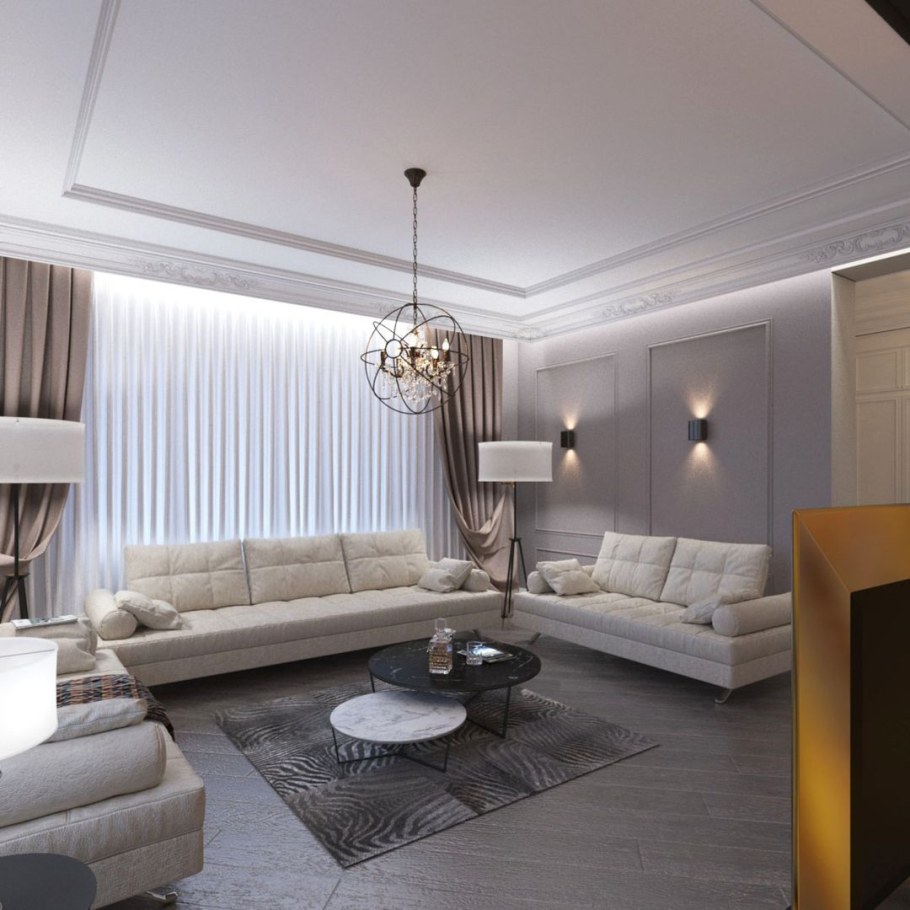 Интерьер гостиной