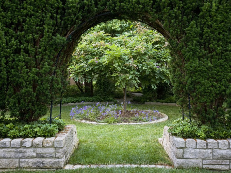 Тисс Хили в ландшафте