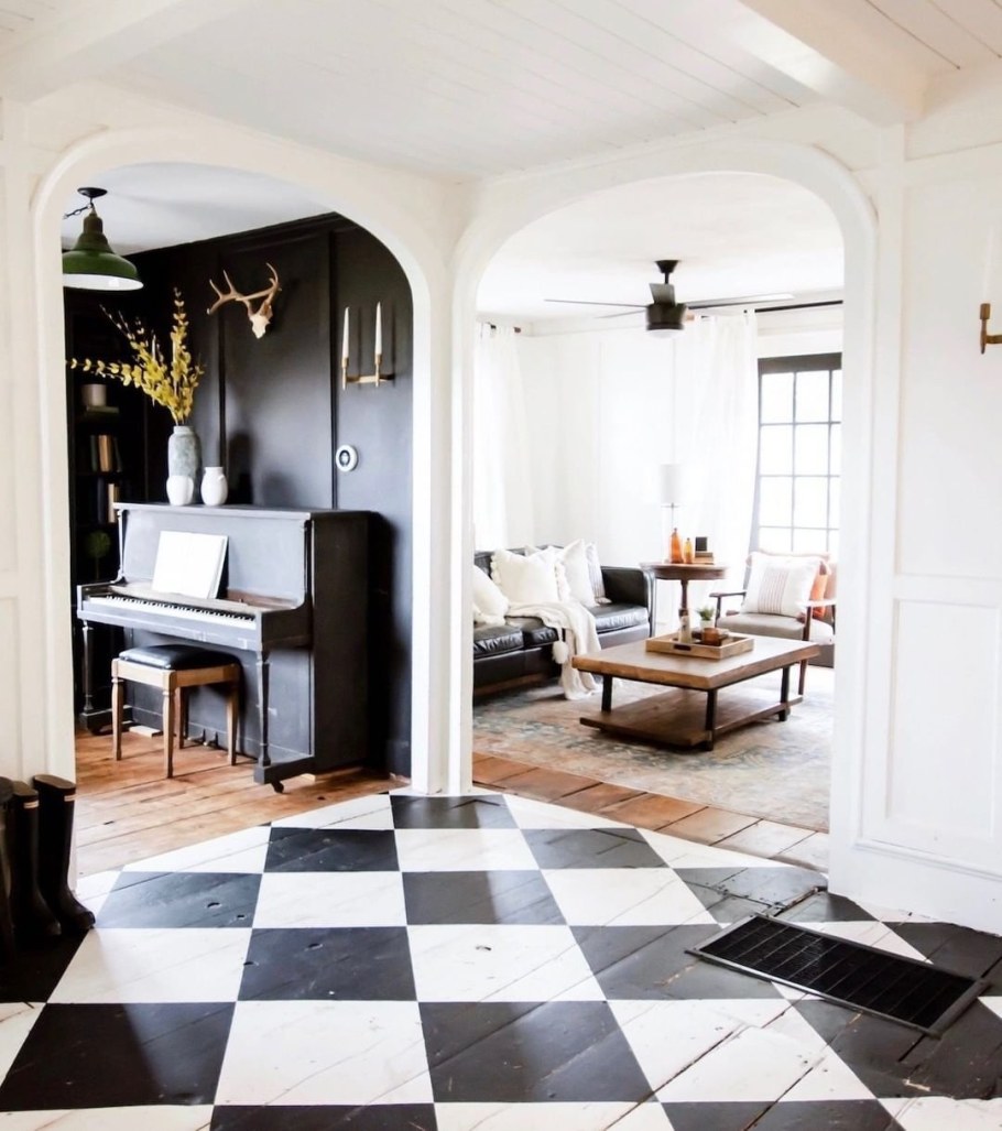 Дизайнерский покрас полов для дома