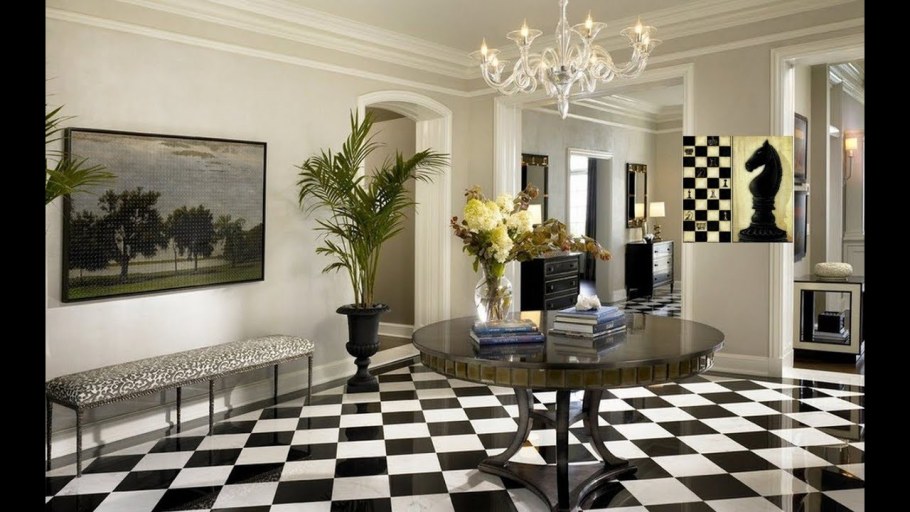 Шахматный пол