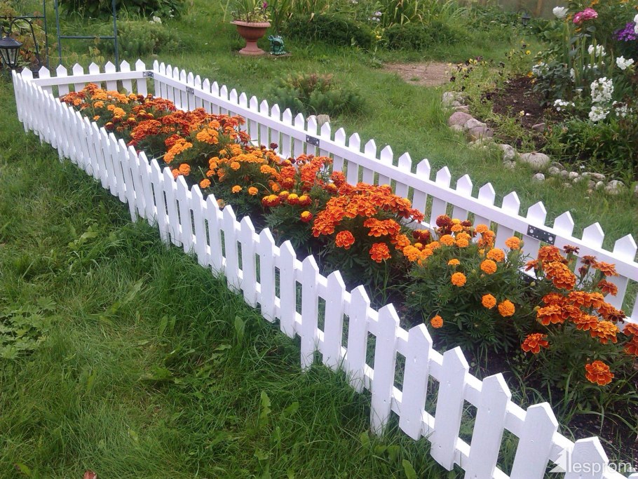Декоративный заборчик для клумб
