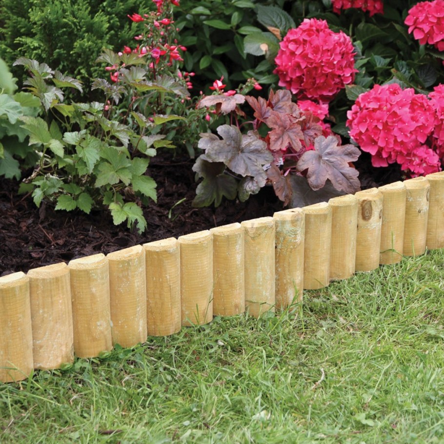 Ограждение "финская грядка"