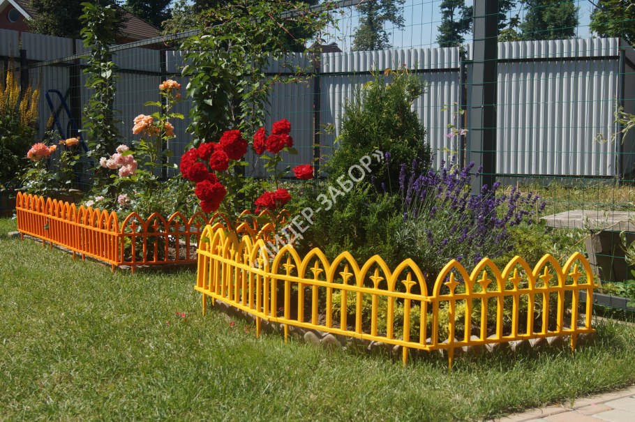 Садовый заборчик Палисад зеленый