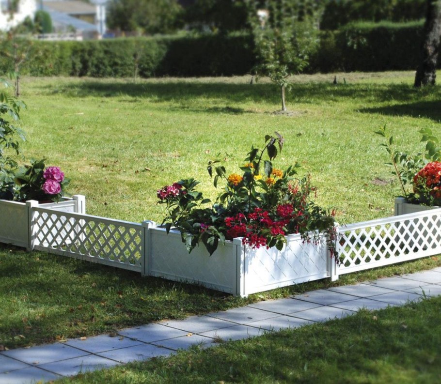 Красивые заборчики для клумб